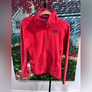 Patagonia Fleece Jacket Orange Women’s Medium